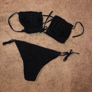 Black swimsuit